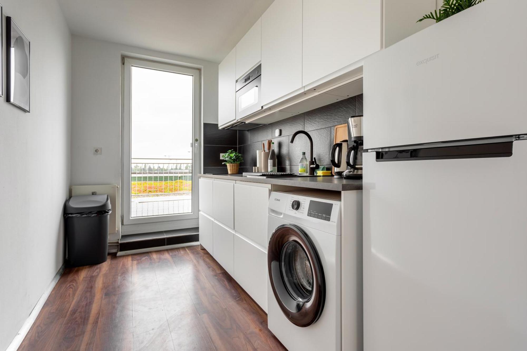 Global Living - Design I Terrace I Kitchen I Smart-tv I Parking Space I Múnich