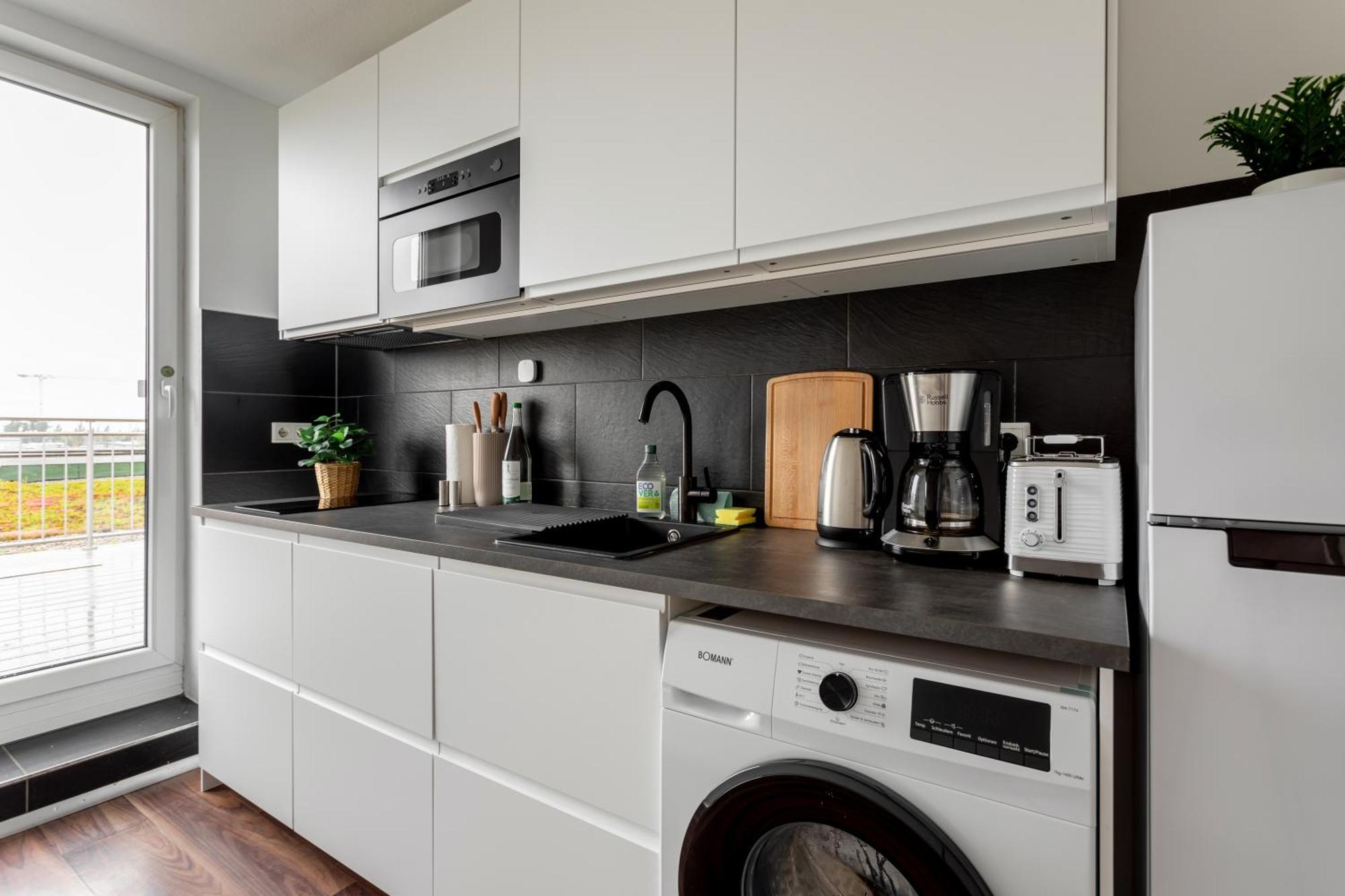 Apartamento Global Living - Design I Terrace I Kitchen I Smart-tv I Parking Space I Múnich