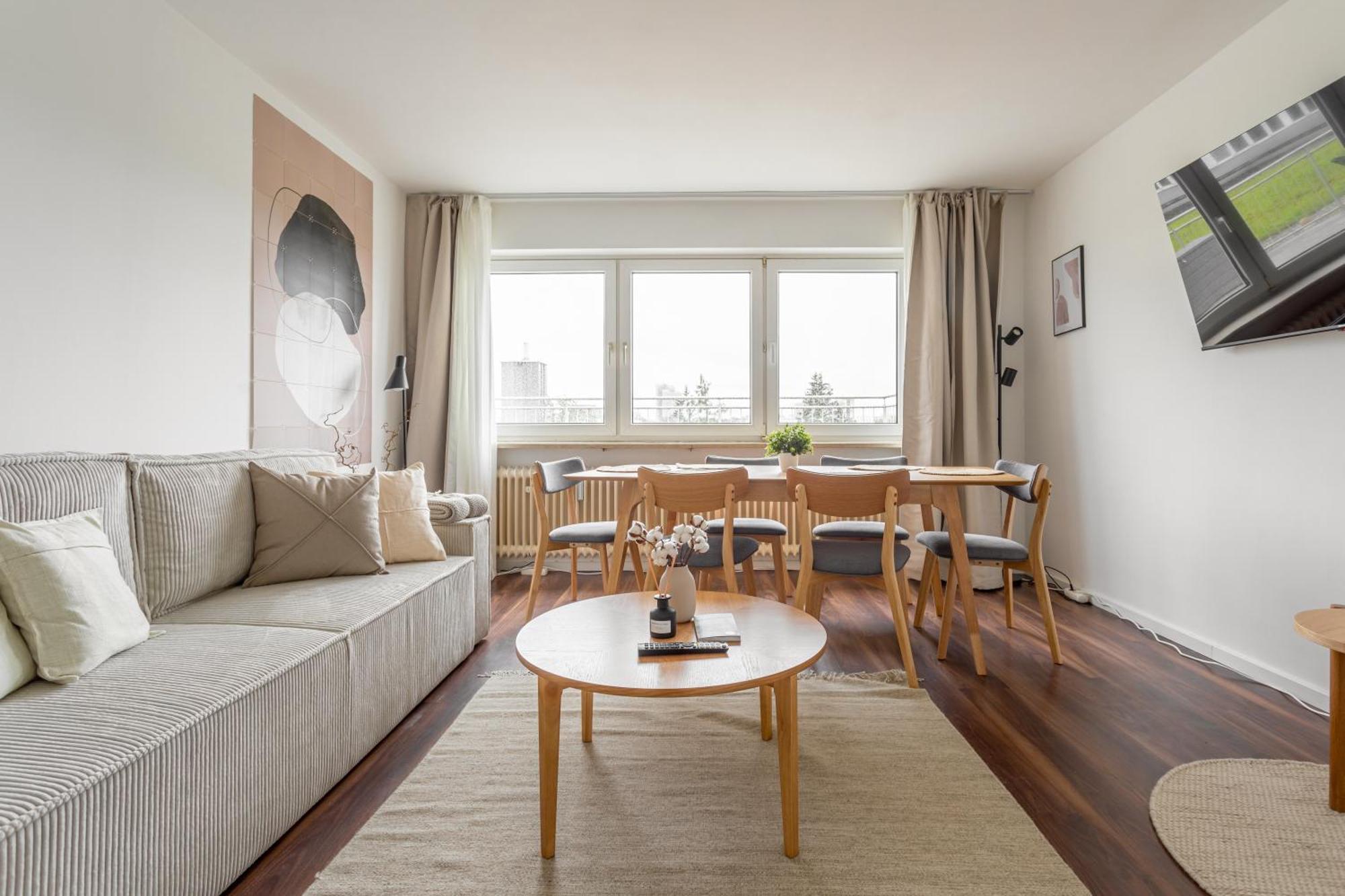 Apartamento Global Living - Design I Terrace I Kitchen I Smart-tv I Parking Space I