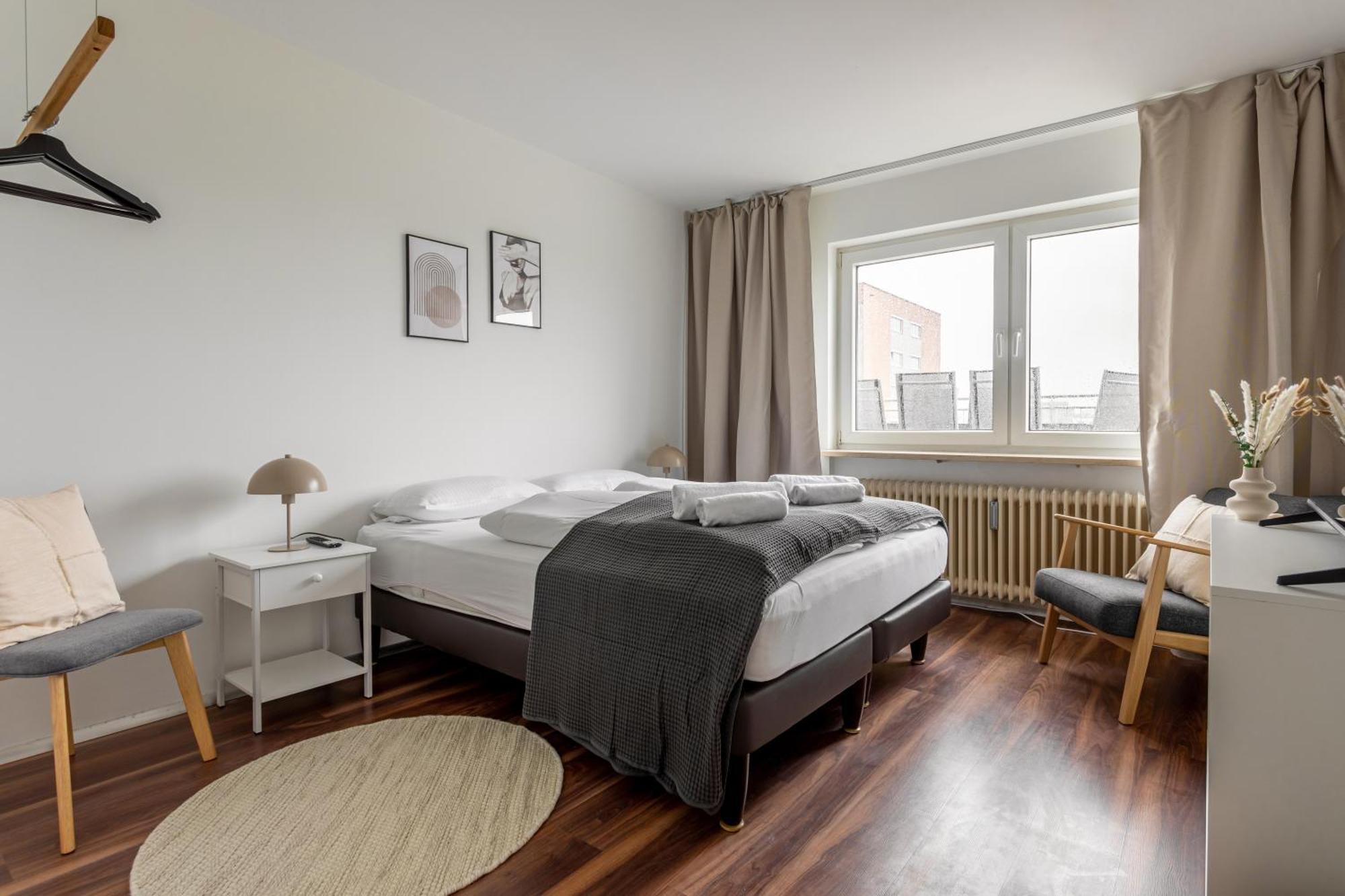 Global Living - Design I Terrace I Kitchen I Smart-tv I Parking Space I * Múnich